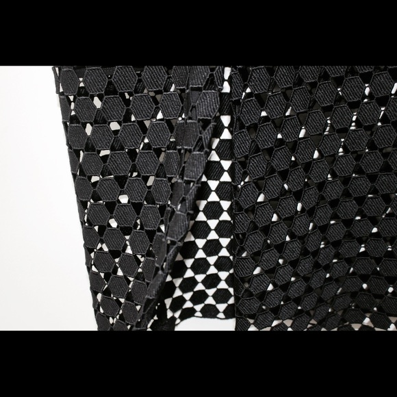 Straight Giupure Lace Midi Skirt - Picture 5 of 7